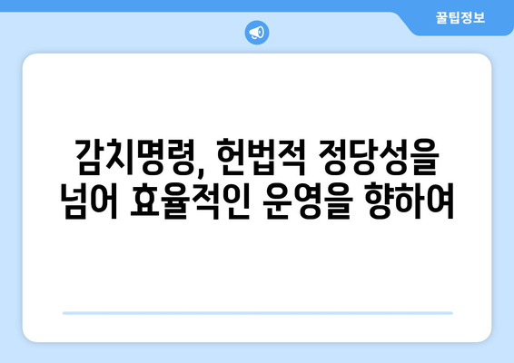 감치명령 발부, 사법적 검토 강화| 헌법적 정당성과 효과적 운영 방안 모색 | 감치명령, 사법심사, 헌법, 효율성, 법률 개정