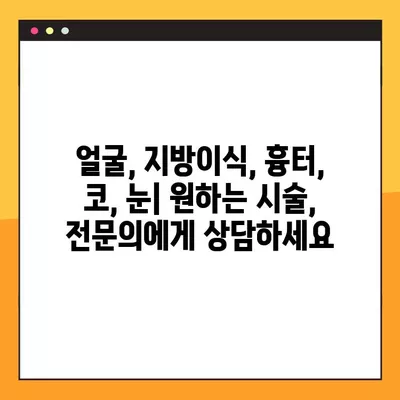 금남로4가역 성형외과 추천| 일요일 진료 가능한 전문의 5곳 | 얼굴, 지방이식, 흉터, 코, 눈 가이드