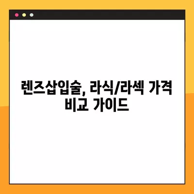 서울 강북구 번동 스마일 라식/라섹 잘하는 안과 6곳 추천| 렌즈삽입술, 시력교정 수술 가격 비교 | 녹내장, 백내장 정보